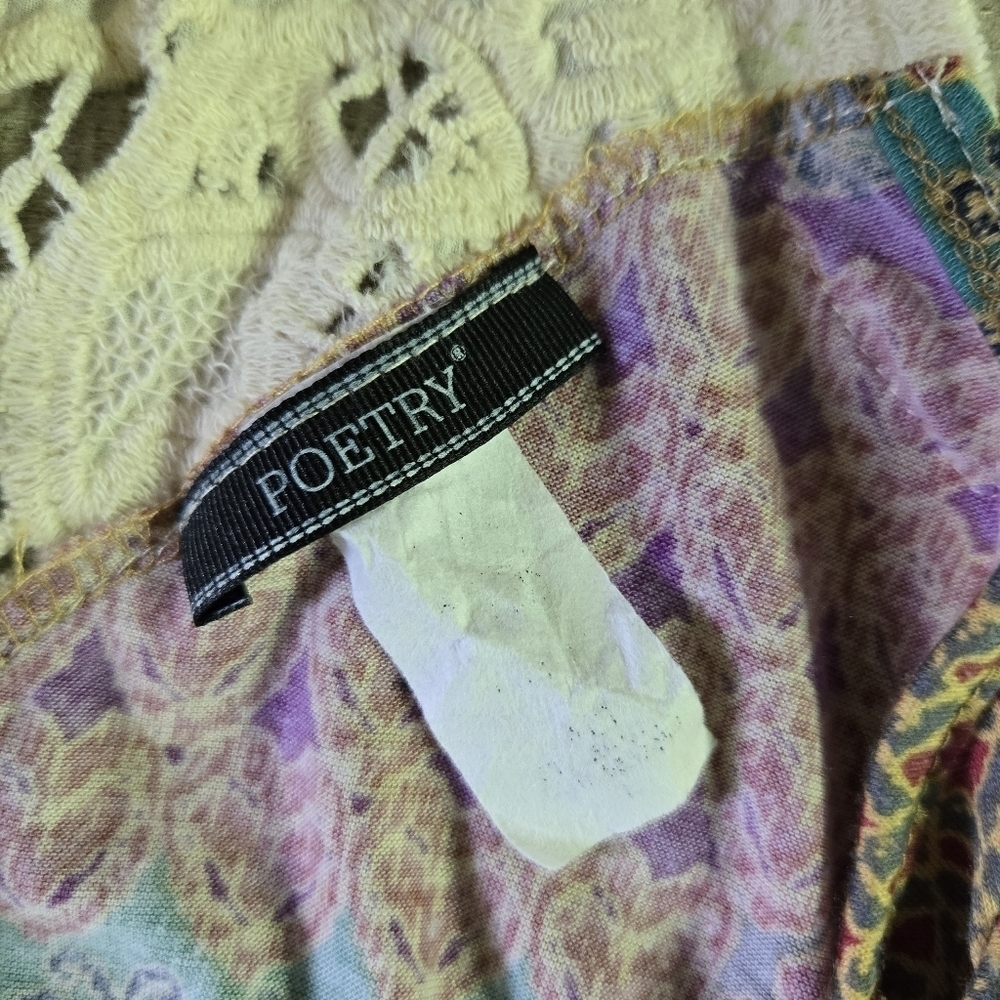 POETRY | Cami Muscle Tank in Multi sz 1X - Picture 5 of 8